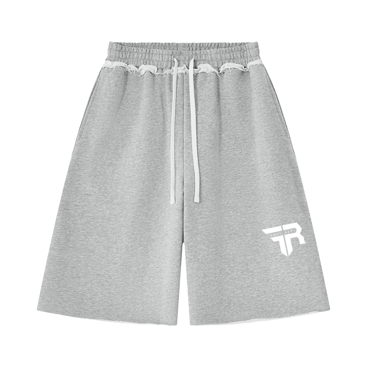 Unisex Heavyweight Raw Edge Shorts