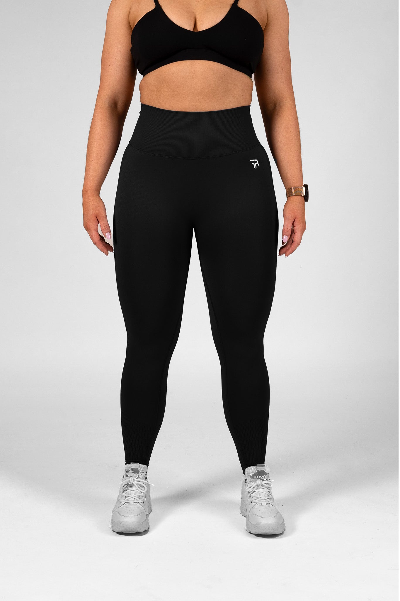 Black Perform High Waisted Leggings
