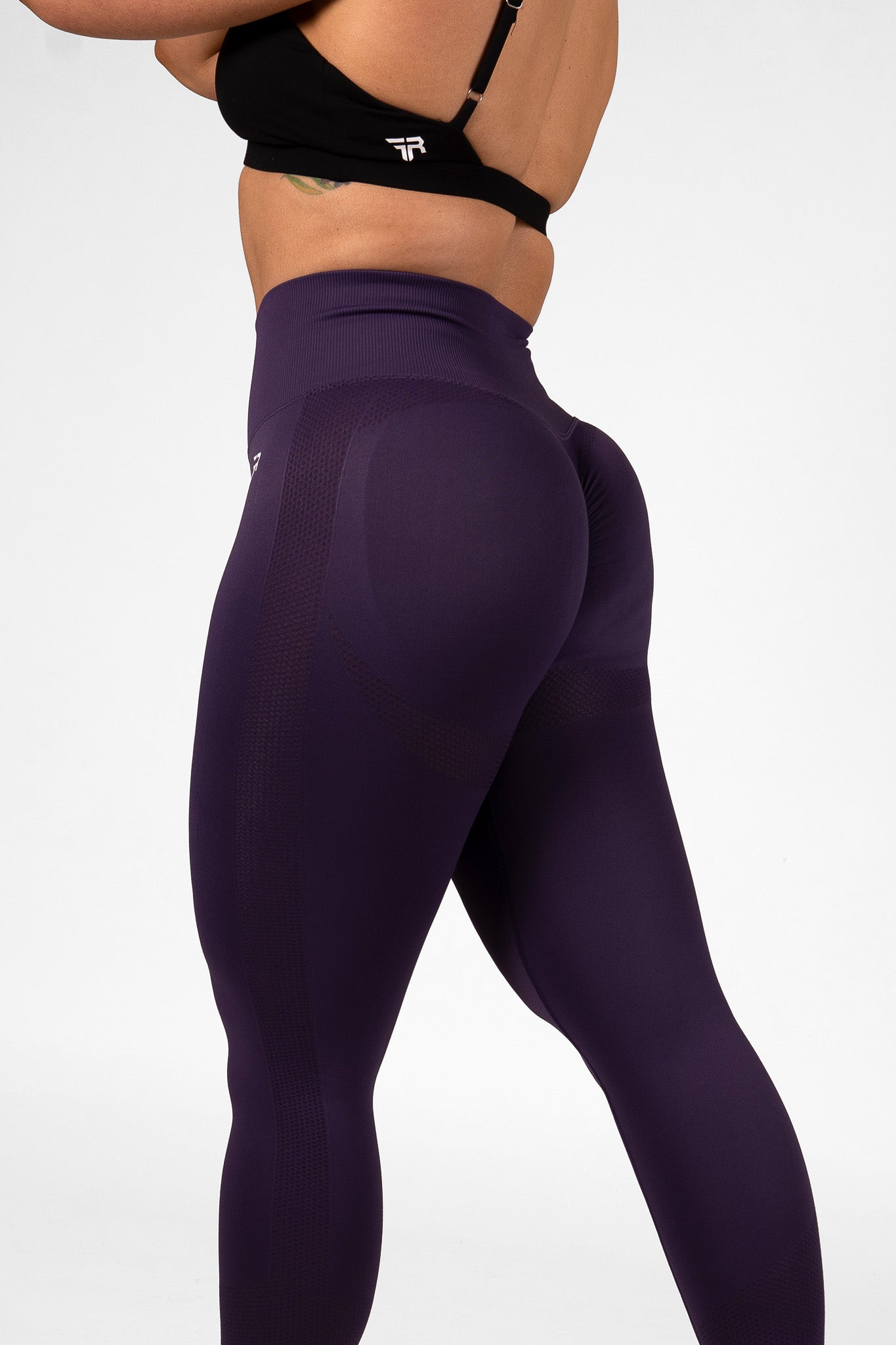 Deep Purple Perform High Waisted Leggings