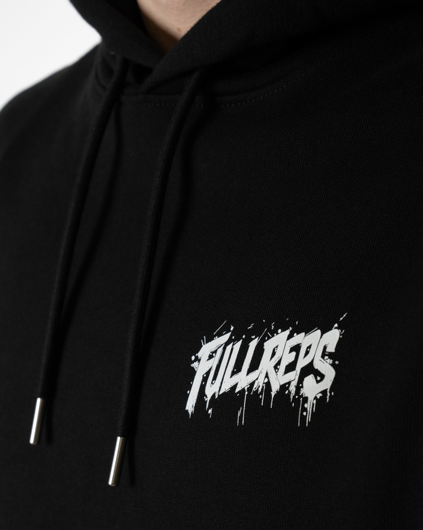 FULL REPS GRAFFITI PREMIUM BLACK HOODIE