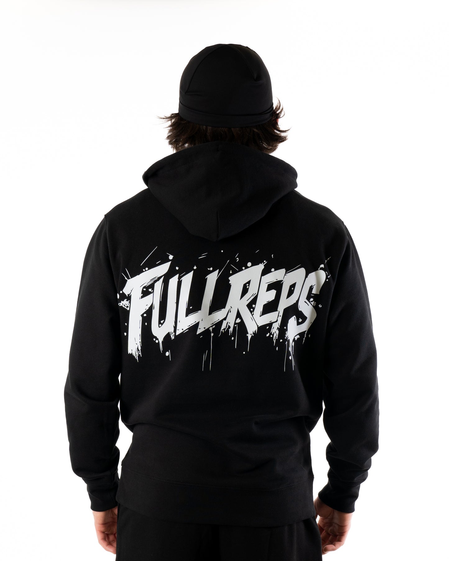 FULL REPS GRAFFITI PREMIUM BLACK HOODIE