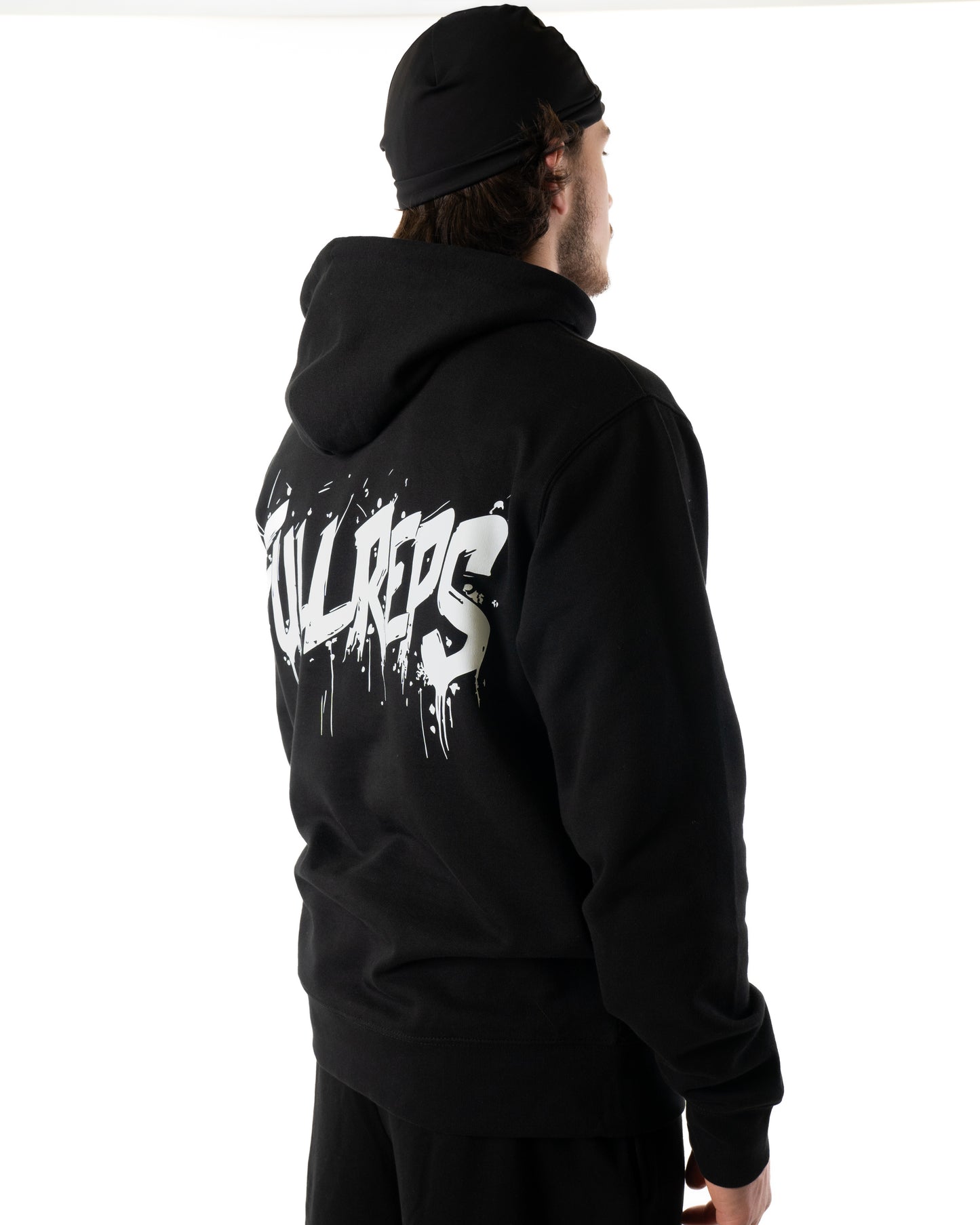 FULL REPS GRAFFITI PREMIUM BLACK HOODIE