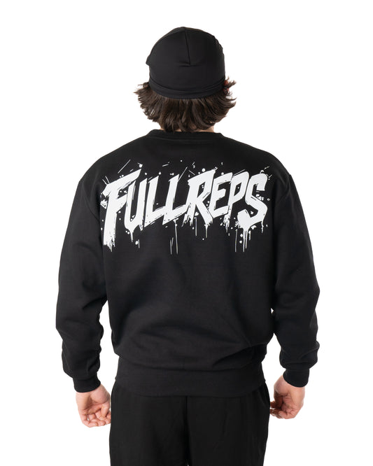 FULL REPS GRAFFITI BLACK SWEATSHIRT