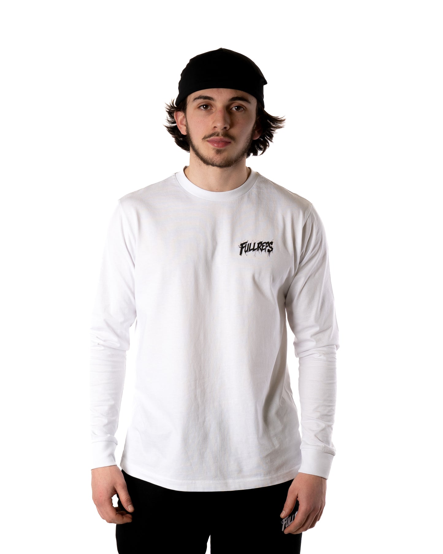 FULL REPS GRAFFITI LONG SLEEVE WHITE TEE