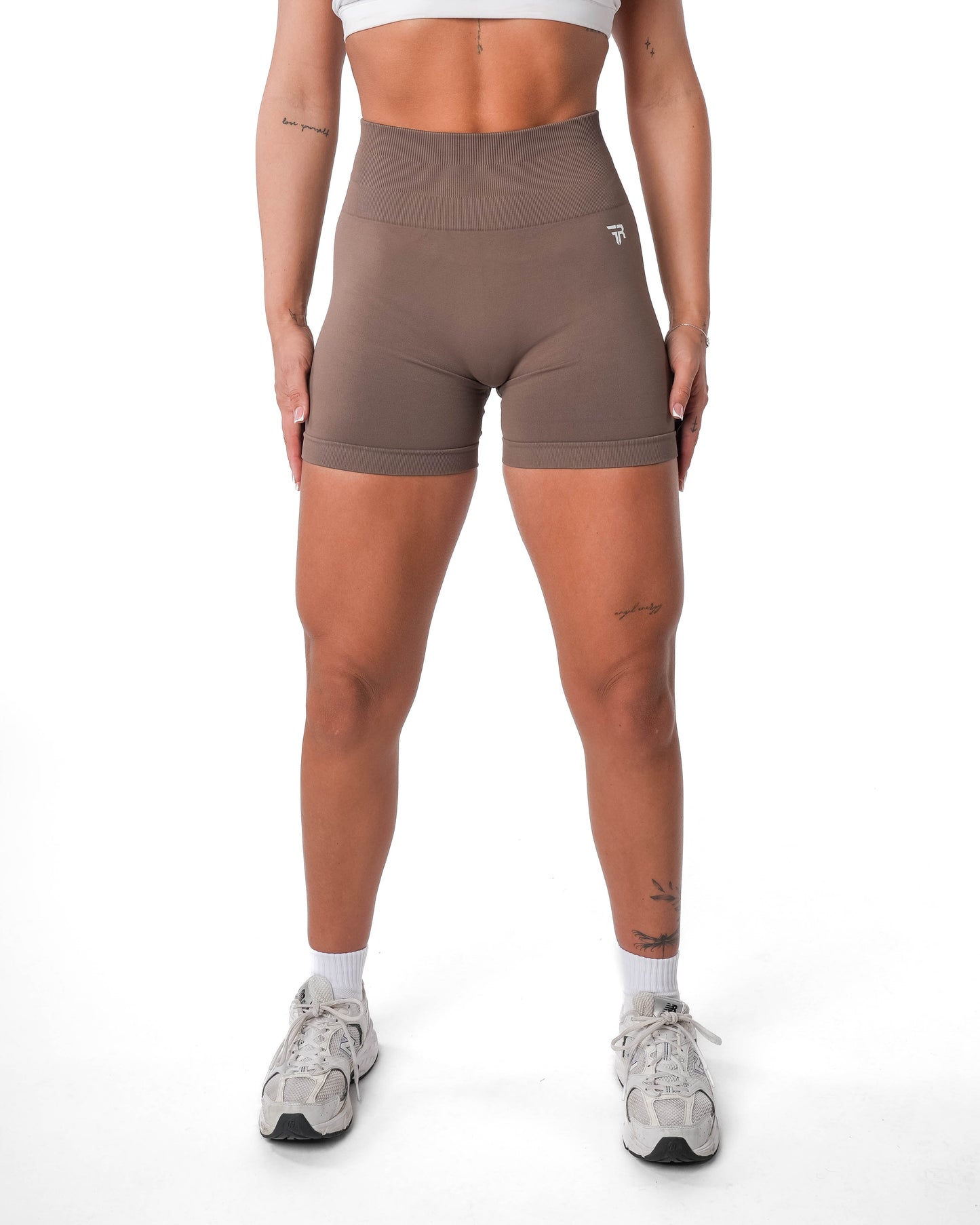 Brown Signature Shorts