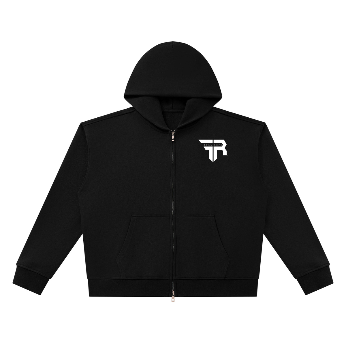Unisex Heavyweight Full Zip Boxy Hoodie